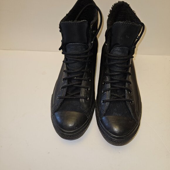 Converse Chuck Taylor All Star Leather High Top Boots Warm Unisex M9 W11 - Picture 3 of 15